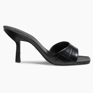 Schutz Black Women's Heeled Sandals